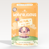 Woofalicious Chicken Jerky Dog Treats | Dental & Oral Care | 75gms