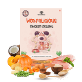 Woofalicious Chicken Delight 500G | Fresh Dog Food