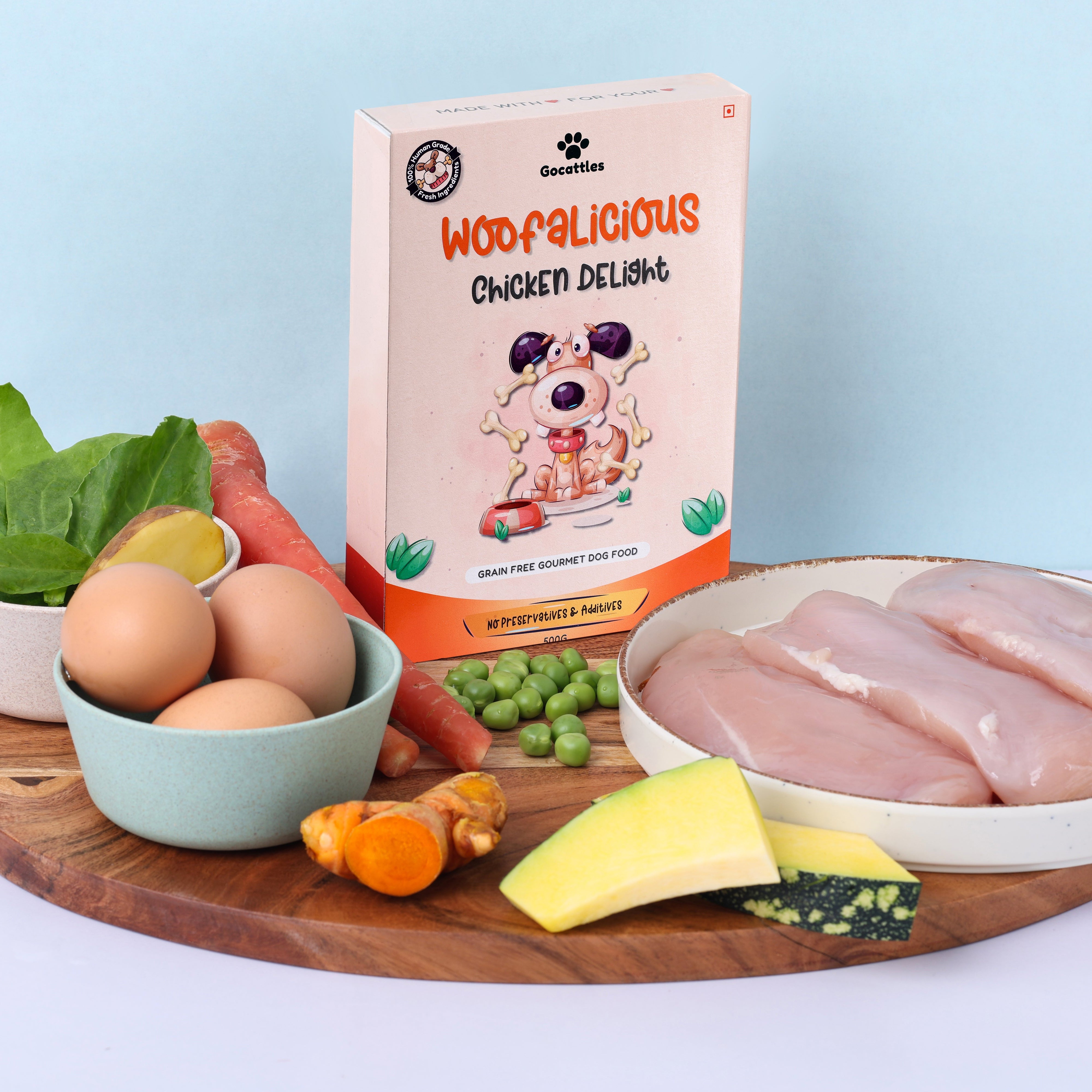 Woofalicious Chicken Delight | Subscribe To 100% Natural Fresh Dog Food